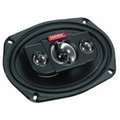 Plugit 6 x 9 in. 4-Way Coaxial Car Speakers; 450W PL114442